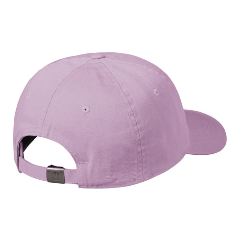 Carhartt WIP Madison Logo Cap - Gentle Purple / White - Streetart.fr