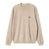 Carhartt WIP Madison Sweater - Fleur De Sel / Black - Streetart.fr