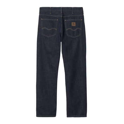 Carhartt WIP Marlow Pant Blue Rinsed - Streetart.fr
