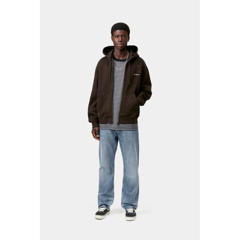 Carhartt WIP Marlow Pant - Blue Worn Bleached - Streetart.fr