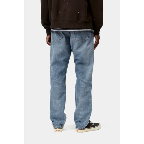 Carhartt WIP Marlow Pant - Blue Worn Bleached - Streetart.fr