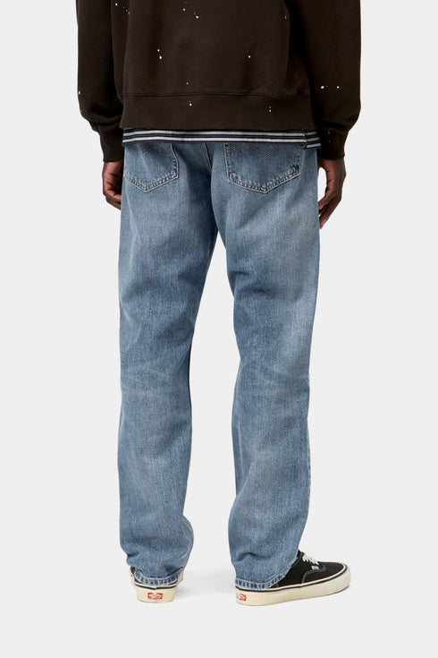 Carhartt Wip Marlow Pant - Blue Worn Bleached - I023029_01_WJ