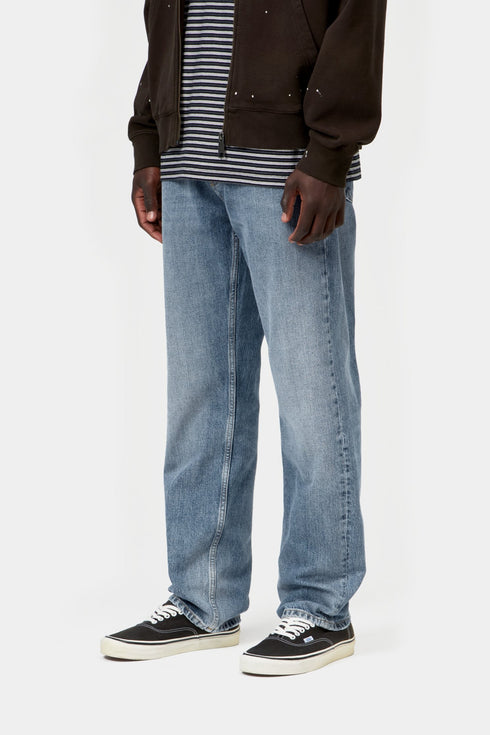 Carhartt Wip Marlow Pant - Blue Worn Bleached - I023029_01_WJ