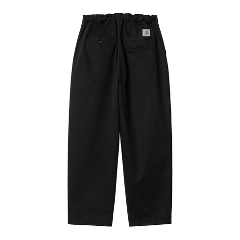 Carhartt WIP Marv Pant Black Stone Washed - Streetart.fr