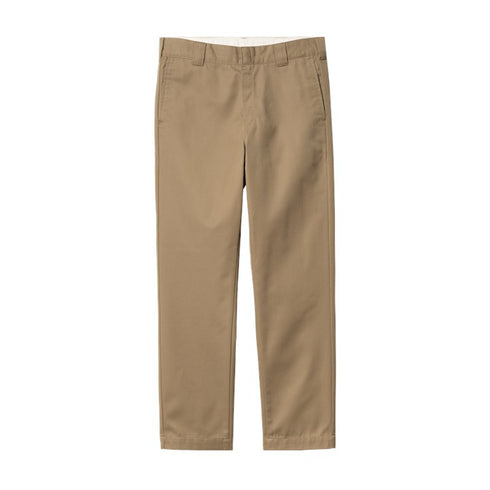 Carhartt Wip Master Pant Pantalon - Leather Rinsed - Streetart.fr