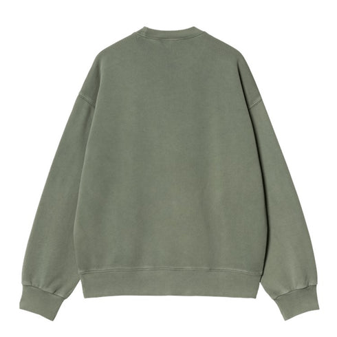 Carhartt Wip Nelson Sweatshirt Park Garment Dyed - Streetart.fr