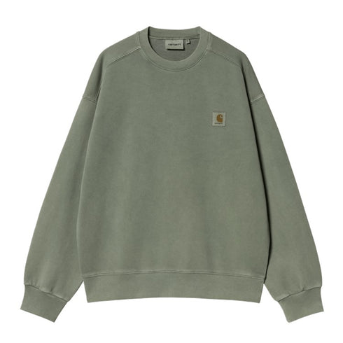 Carhartt Wip Nelson Sweatshirt Park Garment Dyed - Streetart.fr