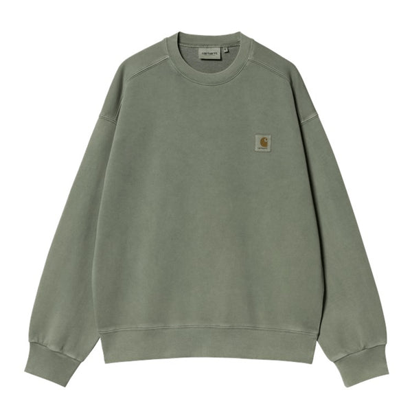 Carhartt Wip Nelson Sweatshirt Park Garment Dyed - Streetart.fr