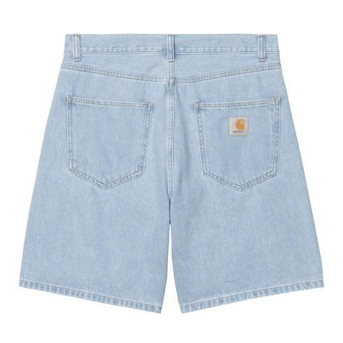Carhartt WIP Nolan Short - Blue Bleached - Streetart.fr