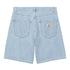 Carhartt WIP Nolan Short - Blue Bleached - Streetart.fr