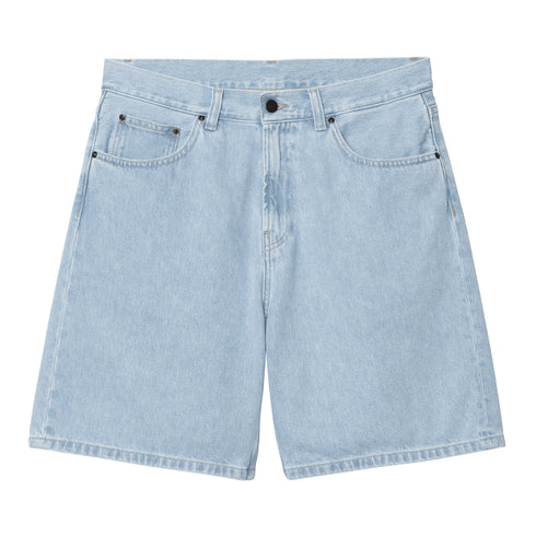 Carhartt WIP Nolan Short - Blue Bleached - Streetart.fr