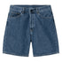 Carhartt Wip Nolan Short - Blue Heavy Stone Wash - Streetart.fr