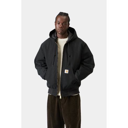 Carhartt WIP OG Active Jacket - Black stone canvas - I037584_89_4O
