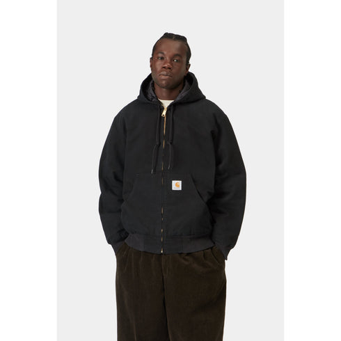 Carhartt WIP OG Active Jacket - Black stone canvas - I037584_89_4O