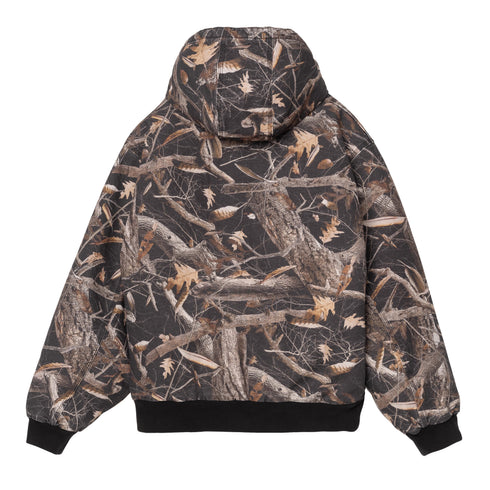 Carhartt Wip Og Active Jacket - Camo Feather Tree / Black Heavy Stone Wash - I035612_3X5_60