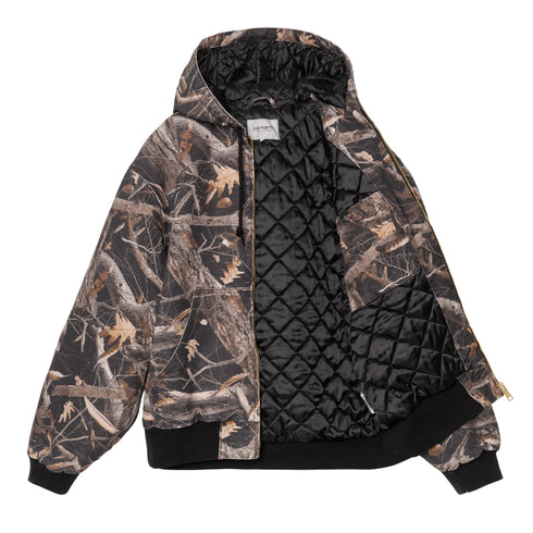 Carhartt Wip Og Active Jacket - Camo Feather Tree / Black Heavy Stone Wash - I035612_3X5_60
