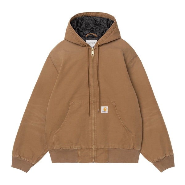 Carhartt WIP OG Active Jacket -WIP H Brown stone canvas - Streetart.fr