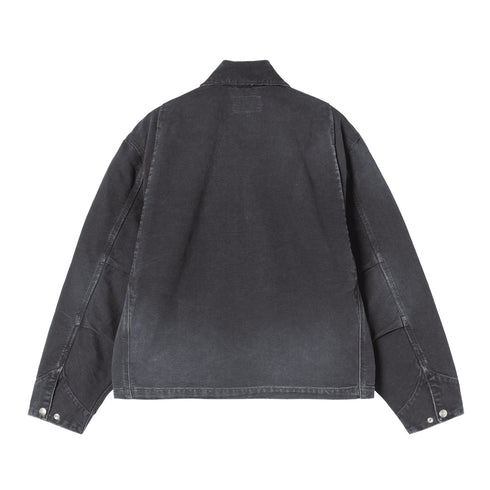 Carhartt WIP Og Arcan Jacket - Black / Black Destroy Wash - Streetart.fr