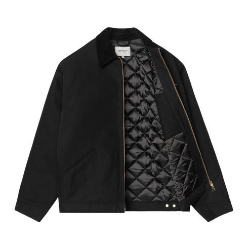 Carhartt WIP Og Detroit Jacket - Black / Black - Streetart.fr