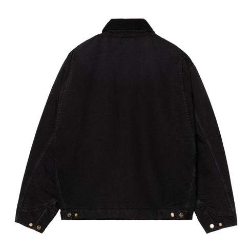Carhartt Wip Og Detroit Jacket - Black / Black Stone Canvas - I035614_00E_4O