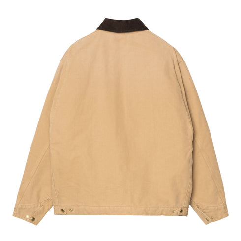 Carhartt Wip Og Detroit Jacket - Wip Dusty H / Tobacco Stone Canvas - I035614_3WQ_4O