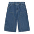Carhartt WIP Og Double Knee Long Short - Blue Stone Washed - Streetart.fr