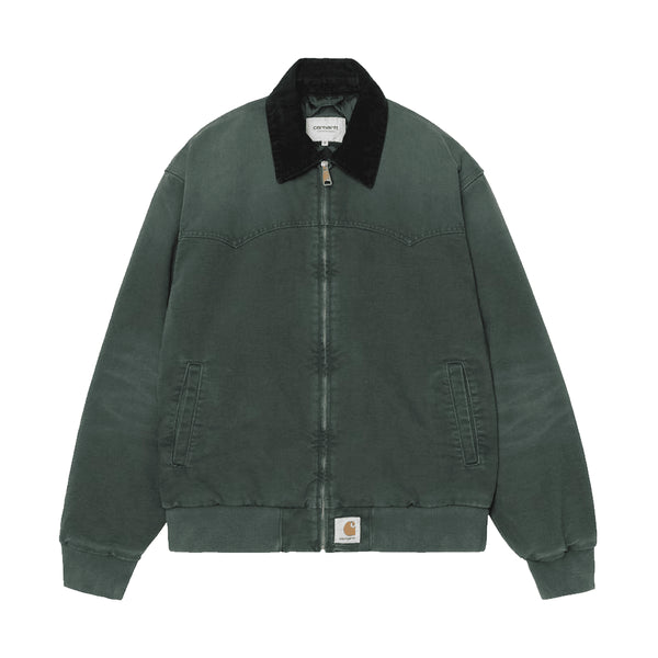 Carhartt WIP Og Santa Fe Jacket - Raven / Black Stone Canvas - Streetart.fr