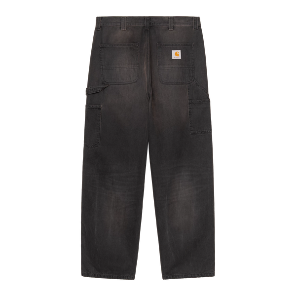 Carhartt WIP Og Single Knee Pant - Black Tobacco Used Wash - Streetart.fr