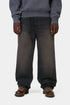 Carhartt Wip Og Single Knee Pant - Black Tobacco Used Wash - I034871_89_0R