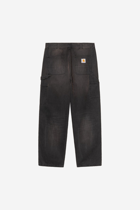 Carhartt Wip Og Single Knee Pant - Black Tobacco Used Wash - I034871_89_0R