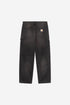 Carhartt Wip Og Single Knee Pant - Black Tobacco Used Wash - I034871_89_0R