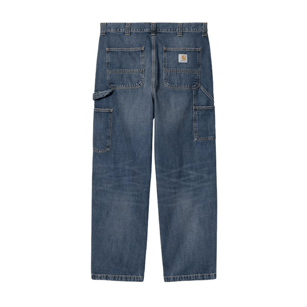 Carhartt Wip Og Single Knee Pant - Blue Dark Used Wash - Streetart.fr