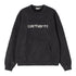 Carhartt WIP Painter Sweat - Black Destroy Wash Splatter - Streetart.fr