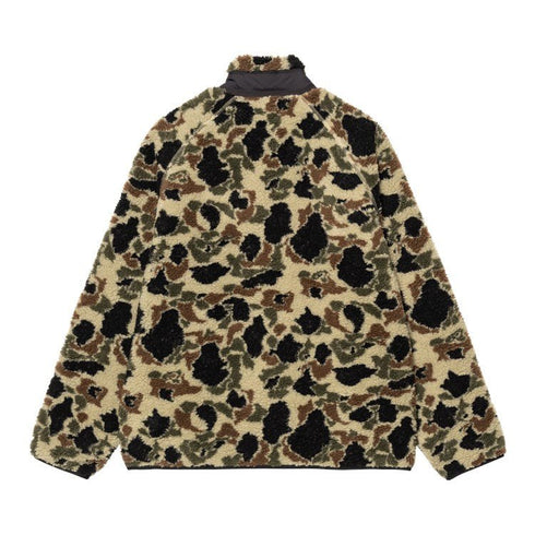 Carhartt Wip Prentis Liner Jacket - Camo Duck Jacquard Green - Streetart.fr