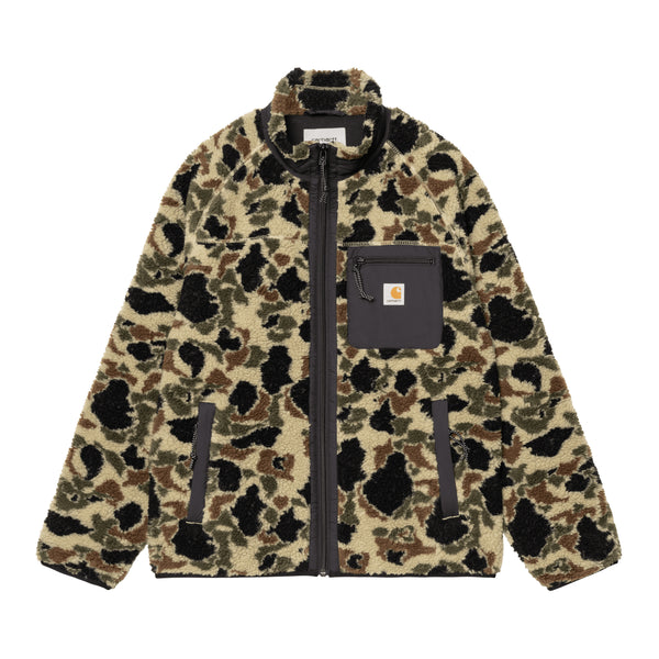 Carhartt WIP Prentis Liner Jacket - Camo Duck Jacquard Green — veste
