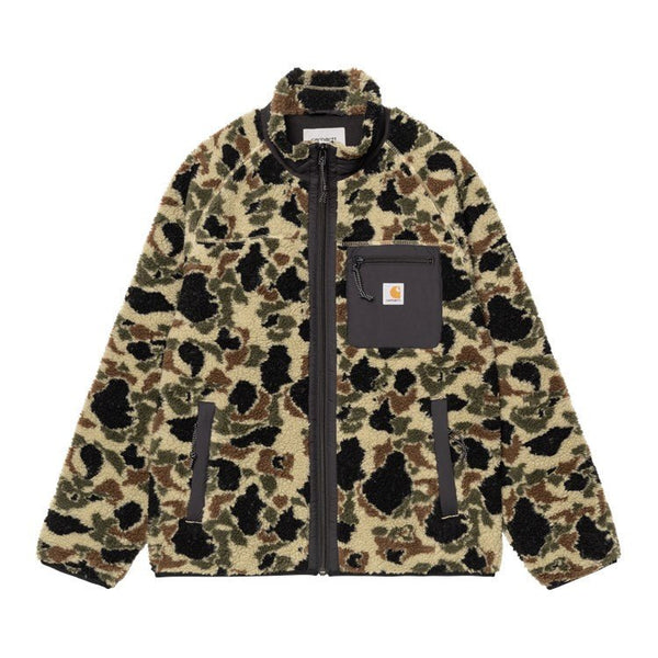 Carhartt Wip Prentis Liner Jacket - Camo Duck Jacquard Green - Streetart.fr