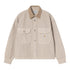 Carhartt WIP Prescott Shirt Jacket - String / Leather Garment Dyed - Streetart.fr