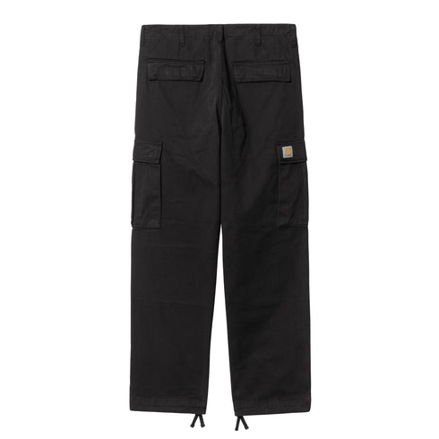Carhartt WIP Regular Cargo Pant Black Garment Dye - Streetart.fr