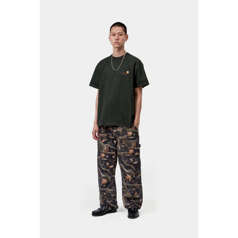 Carhartt Wip S/S American Script T-Shirt - Raven - I029956_3T6_XX