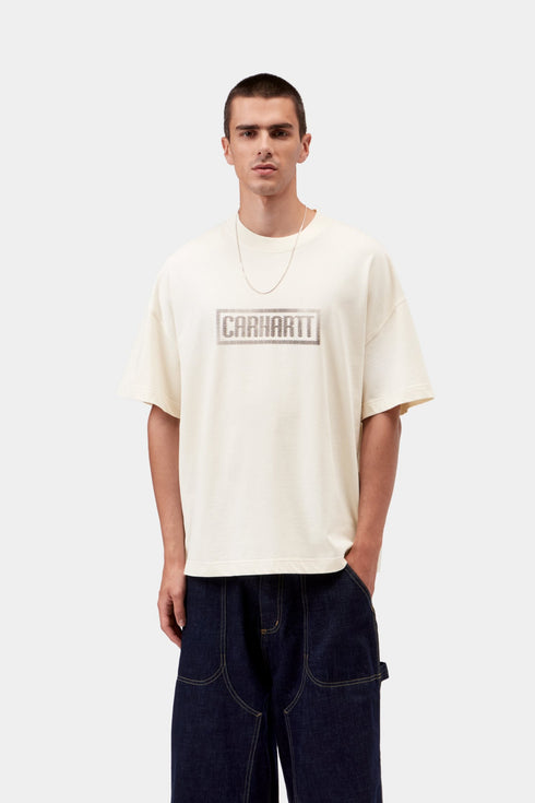 Carhartt Wip S/S Bricky Man T-Shirt - Wax Stone Dyed - I037259_D6_4J