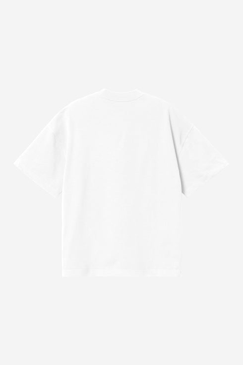 Carhartt Wip S/S Chapter Script T-Shirt - White / Black - I037112_00A_XX
