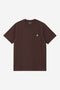 Carhartt Wip S/S Chase T-Shirt - Palisander / Gold - I026391_3XE_XX