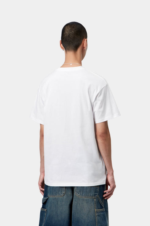 Carhartt Wip S/S Dirty Laundry T-Shirt - White - I037262_02_XX