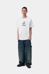 Carhartt Wip S/S Dirty Laundry T-Shirt - White - I037262_02_XX