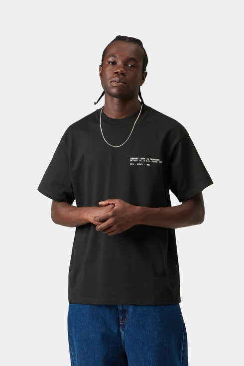 Carhartt Wip S/S Feather Progress T-Shirt - Black - I037227_89_XX