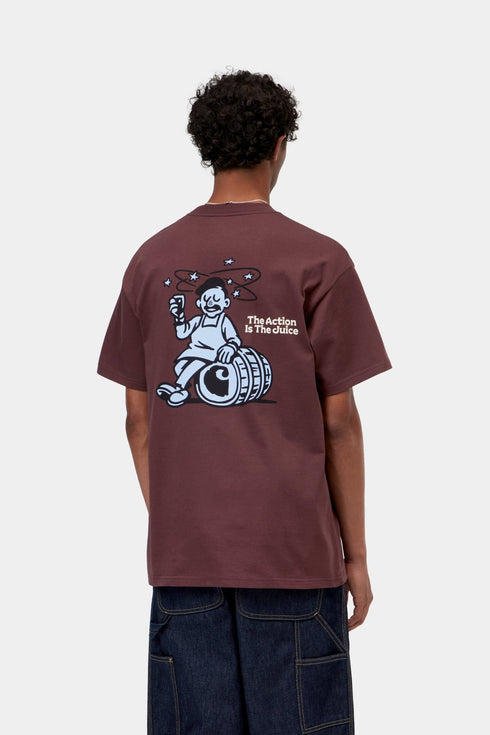 Carhartt Wip S/S Grape Picker T-Shirt - Amarone - I037231_826_XX