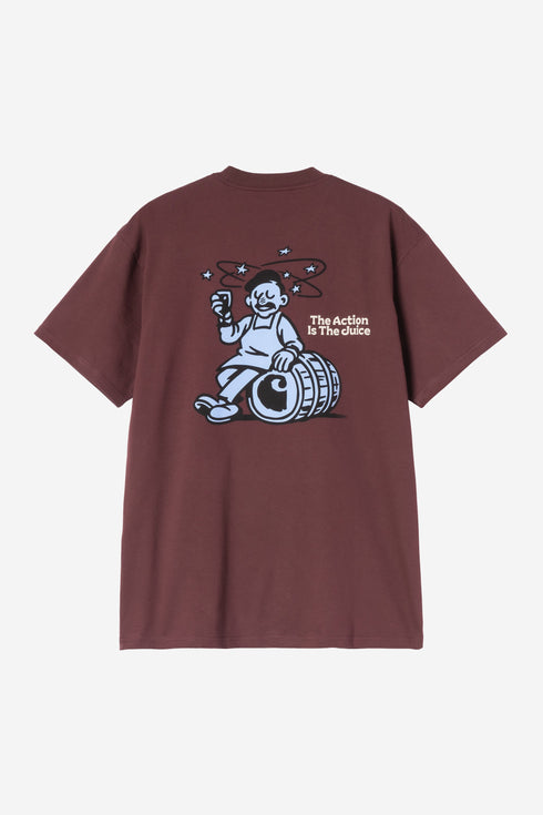 Carhartt Wip S/S Grape Picker T-Shirt - Amarone - I037231_826_XX
