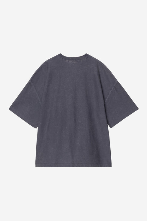 Carhartt Wip S/S Lambert T-Shirt - Dark Navy Moon Wash - I037016_1C_FQ