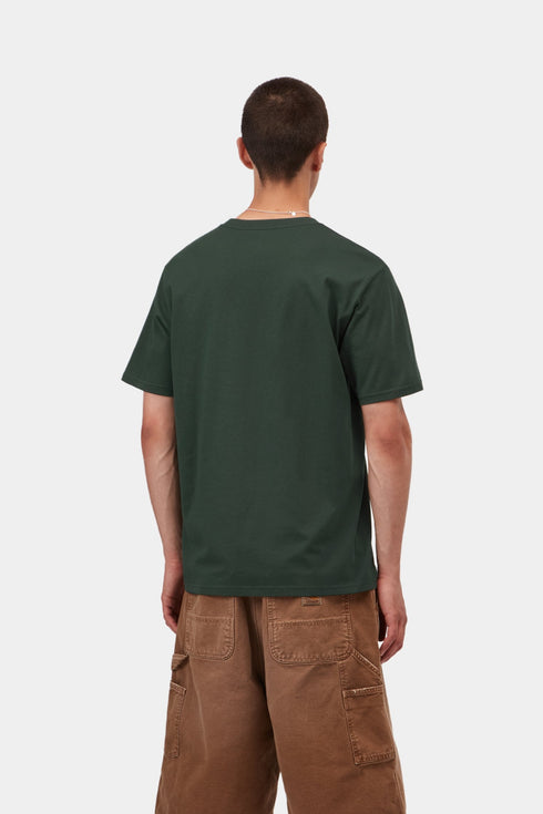 Carhartt Wip S/S Pocket T-Shirt - Dark Scarab - I030434_3U0_XX