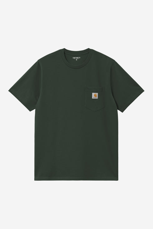Carhartt Wip S/S Pocket T-Shirt - Dark Scarab - I030434_3U0_XX